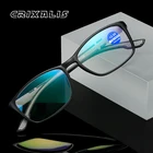 Очки CRIXALIS TR90 для мужчин и женщин, винтажные аксессуары для чтения при пресбиопии и дальнозоркости, с защитой от сисветильник, по рецепту, UV400