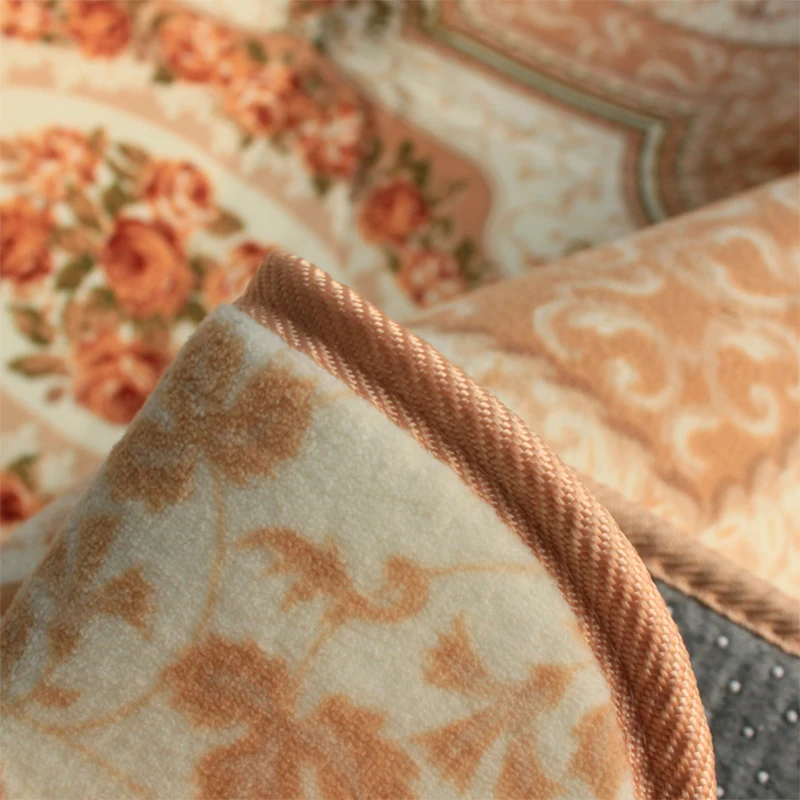 Розовый узор 190x280 см Европейский Декор для гостиной большой площади ковер