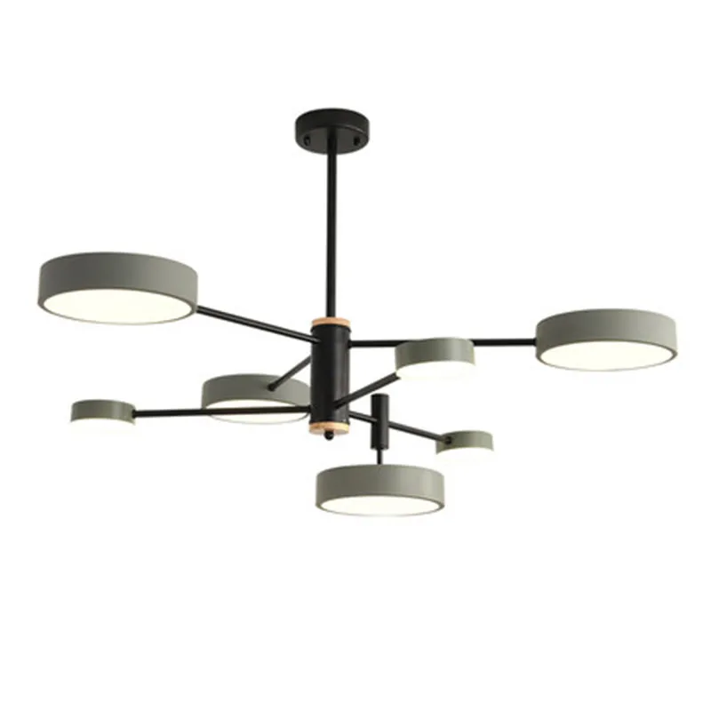 Светодиодные подвесные светильники из массива дерева для столовой оборудование