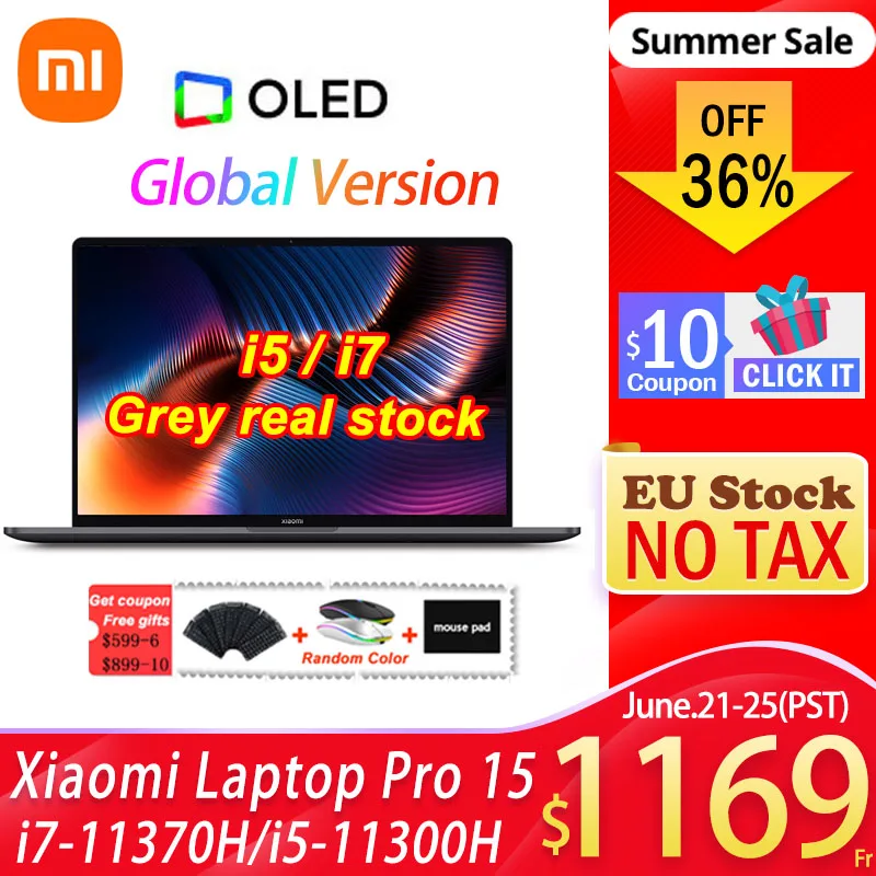 2021 Xiaomi ноутбук MacBook Pro 15 i7 11370H/i5 11300H MX450 OLED 3 5 K супер экран Retina 6 дюймов 100% sRGB офисный