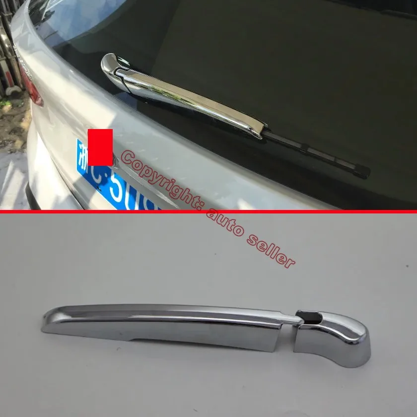 ABS Chrome Защита от солнца на заднее стекло стеклоочистителя крышка Накладка