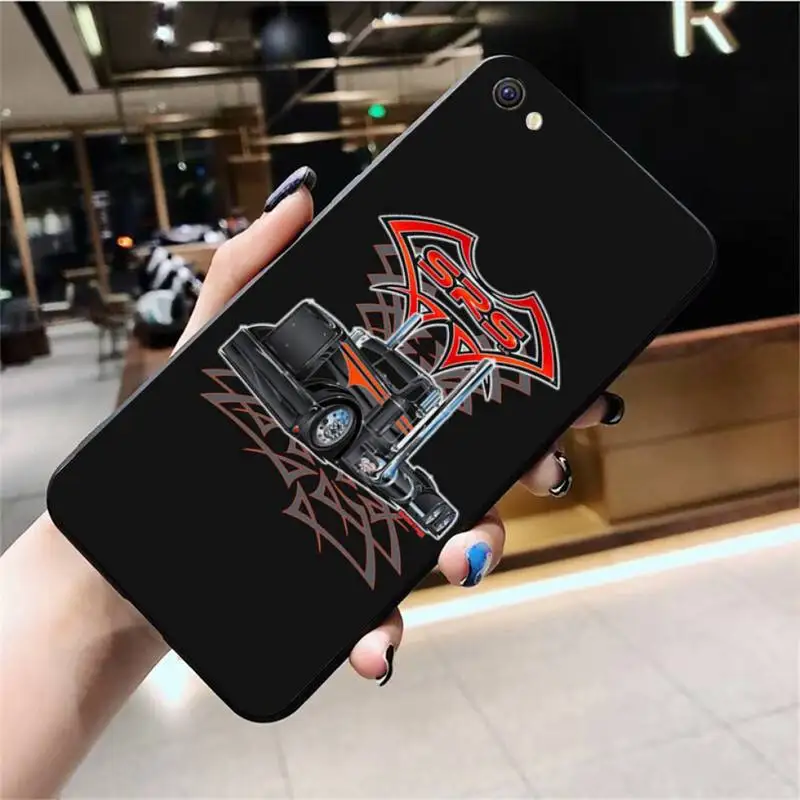 

HUAGETOP Heavy Truck Car Soft Rubber Phone Cover For Vivo Y91c Y17 Y51 Y67 Y55 Y93 Y81S Y19 V17 vivos5