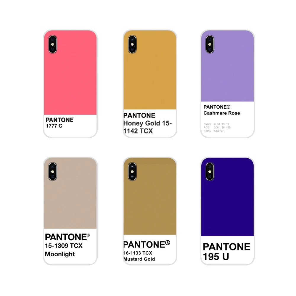 Для Apple iPhone X XR XS 11 12Pro MAX 4S 5C SE 2020 6S 7 8 Plus ipod 5 6 Caliente Pantone аксессуары чехлы для