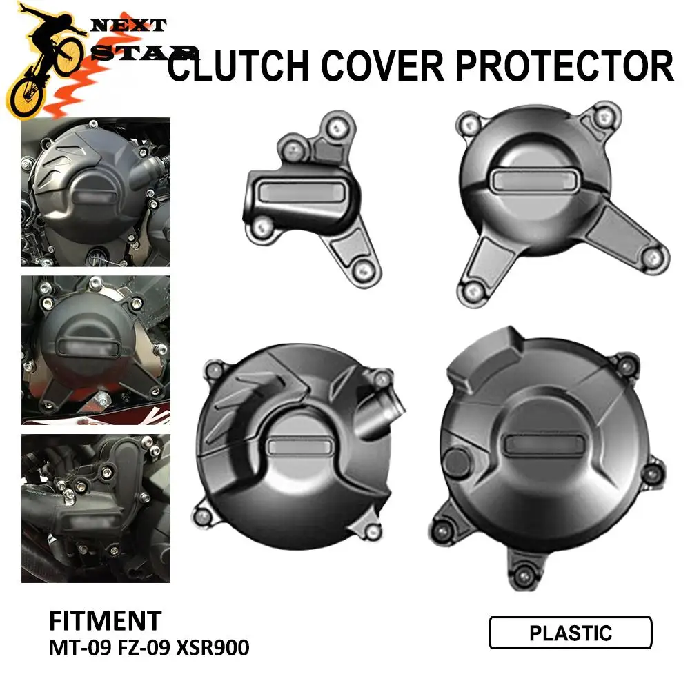

Motorcycles Engine Cover Protection Case For YAMAHA MT09 FZ09 MT FZ 09 Tracer 900/900GT SXR900 SXR 900 Engine Covers Protectors