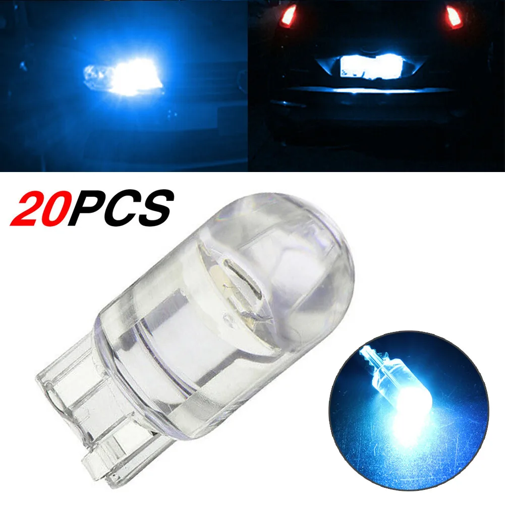 

Accessory T10 COB LED Bulbs Blue Car Replacement Universal 168 194 W5W