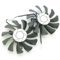 ha8010h12f z 12v 0 50a 75mm 2pin for msi gtx 1050ti 1050 gtx 1650 graphics card cooling fan