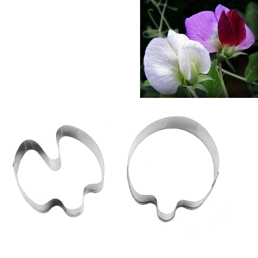 

2 шт./набор, набор для вырезания печенья и помадки из нержавеющей стали