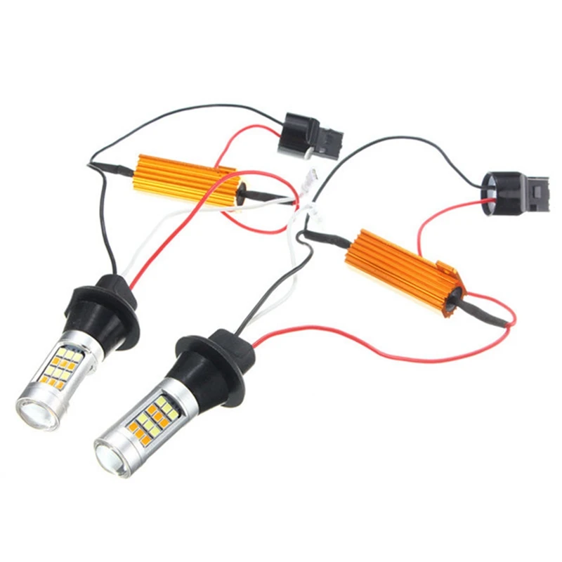 2 шт. светодиодные дневные ходовые огни T20 7443 2835 42 SMD лм 20 Вт | Лампы и освещение