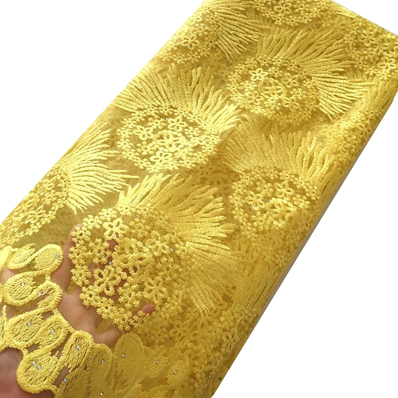 Бирюзовая синяя африканская кружевная ткань высокого качества для свадьбы