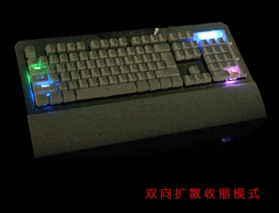 Проводная игровая механическая клавиатура 104 клавиш профессиональные игровые клавиатуры USB с подсветкой 10 видов цветов светодиодный для планшета настольного компьютера