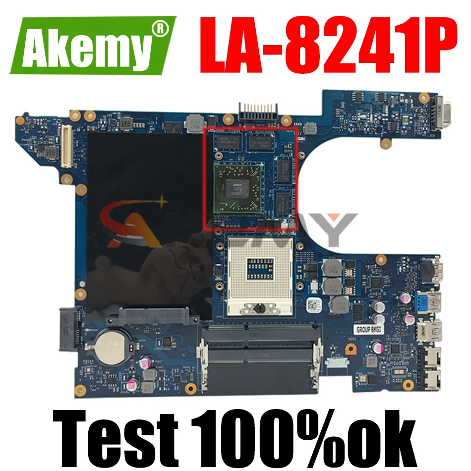 Оригинальная материнская плата для ноутбука DELL Inspiron 5520 CN-06D5DG 06D5DG QCL00 LA-8241P SLJ8C