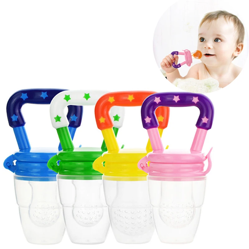 

Baby Fresh Food Pacifier Clips Soother Holder Baby Nipple Feeder Silicone Pacifier Fruit Infant Feeding Supplies Soother Nipples