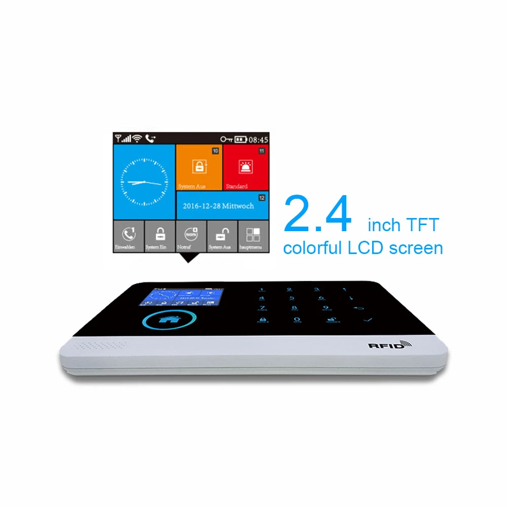 Система сигнализации PGST PG103 4G 3G GSM для дома беспроводная сирена на солнечной