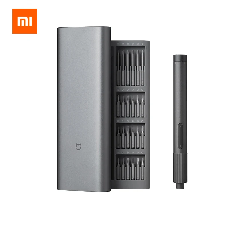 Фото Набор электрических прецизионных отверток Xiaomi Mijia металлическая коробка передач