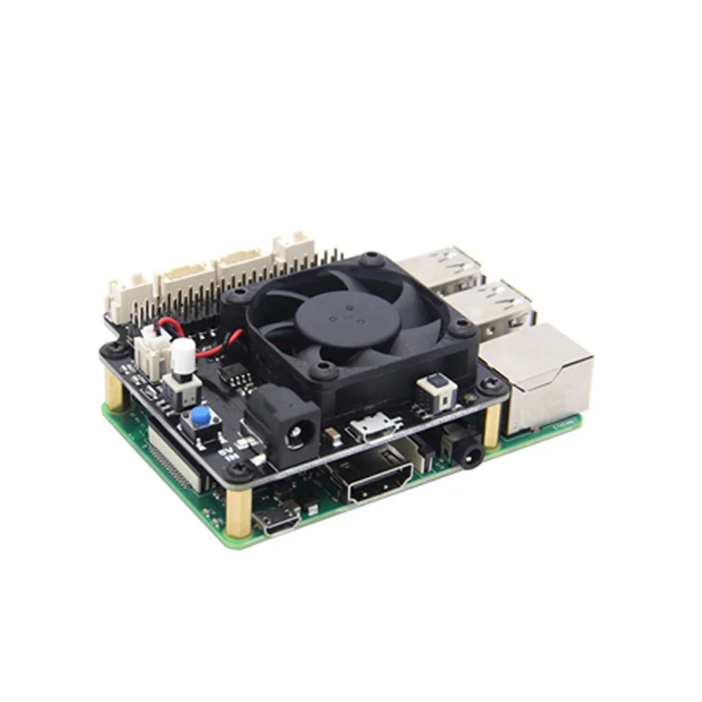 Raspberry Pi X735 энергосберегающая и автоматическая охлаждающая пластина с безопасным