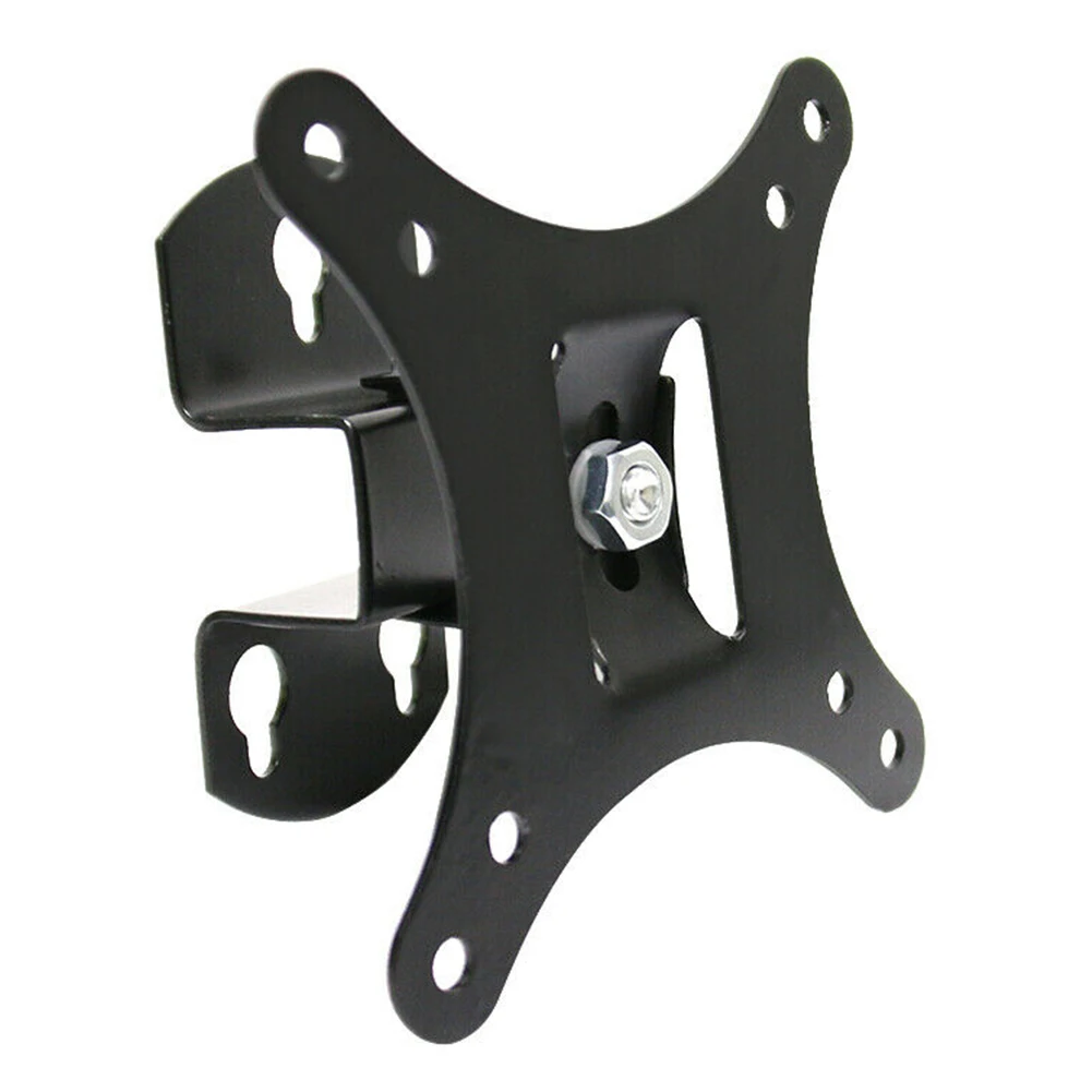 TV Wall Mount Home Durable Holder Bracket Swivel Universal Tilt Steel Black Easy Install Monitor Stand For Computers Adjustable |