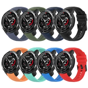 Силиконовый ремешок Baaletc для наручных часов Huawei Honor GS Pro, сменный Браслет для наручных часов Honor GS Pro, регулируемый
