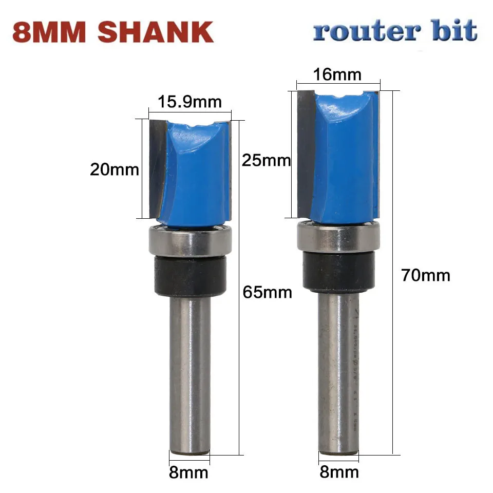 Высококачественные Фрезерные фрезы для деревообрабатывающих инструментов 1 шт. 8