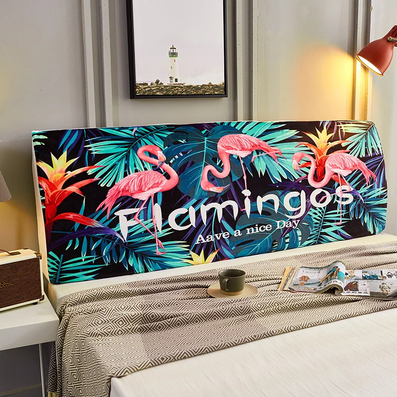 Эластичный полноразмерный чехол для кровати защитный Пылезащитный Чехол на