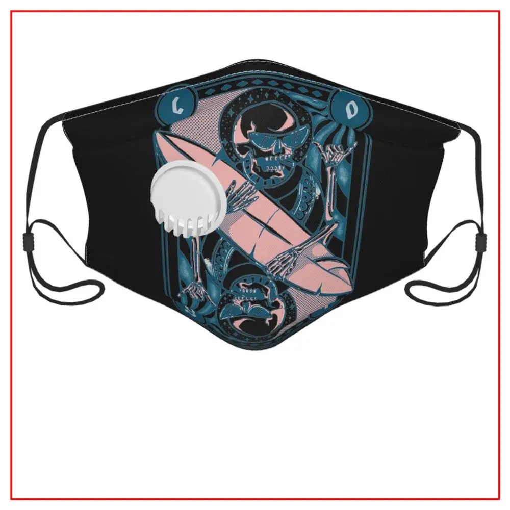 

Kids Men Women Face Mask KING OF LOST face mask designer Shield Protection Washable Cloth Designer Breathing Black Skin Care