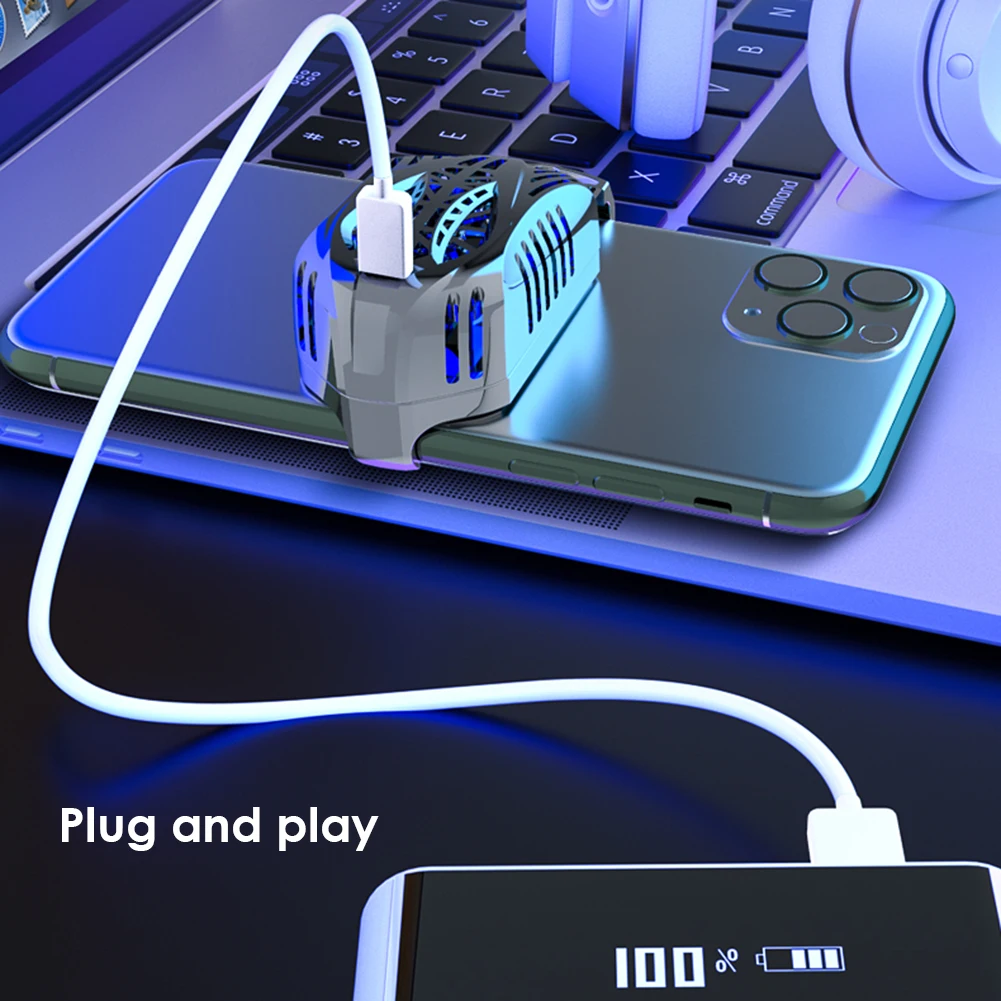 Мобильный телефон радиатор портативный держатель вентилятора игровой для iPhone