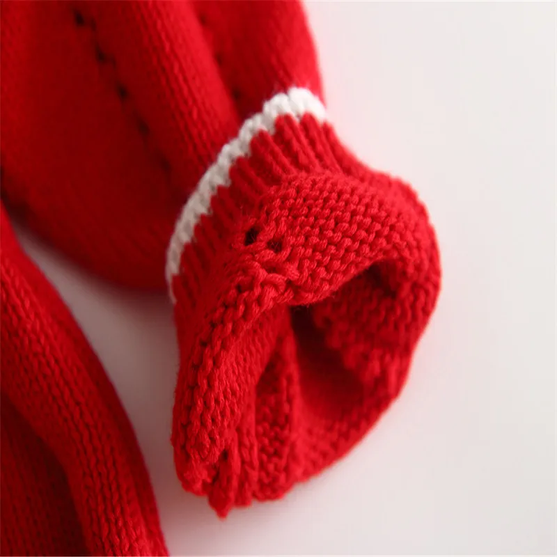 Трикотажный детский комбинезон Рождественская и Новогодняя одежда для