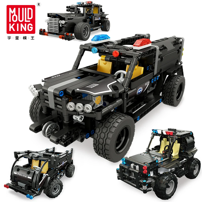 Игрушечные строительные блоки Technic RC модель внедорожника с дистанционным