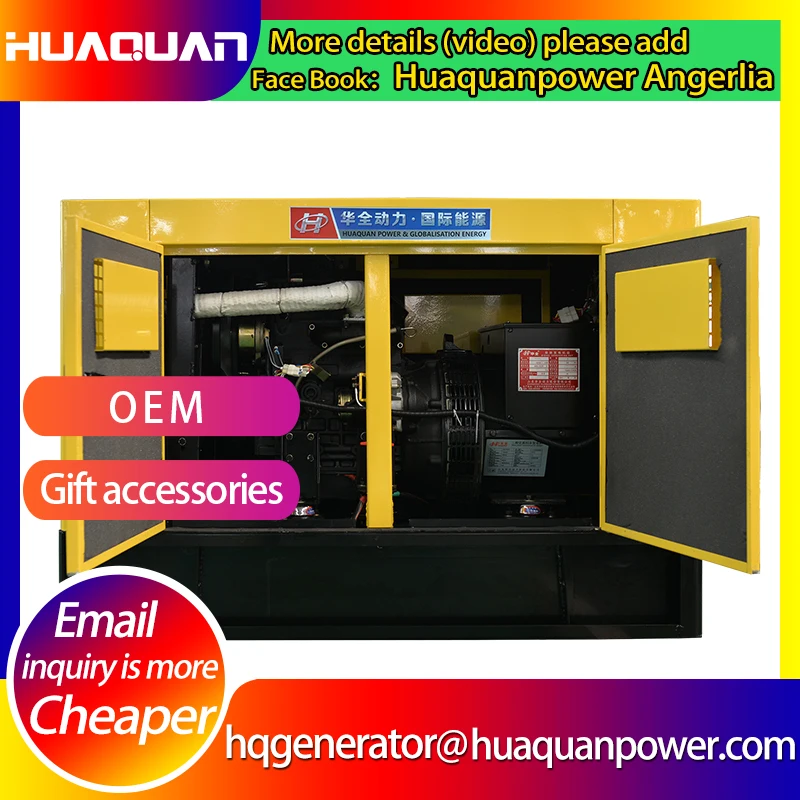 Звукоизоляционный генератор 220 В 50 Гц дизельного двигателя 10 кВт|generator 10kw|diesel engine