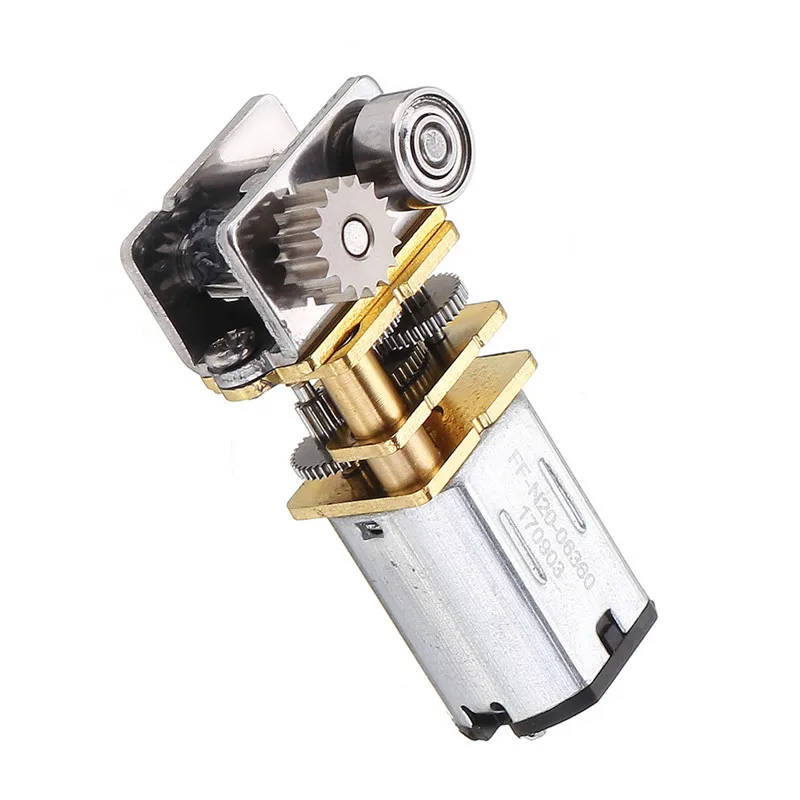 Прочная металлическая коробка передач 12 в пост. Тока 11 об./мин. 298:1 микро мотор