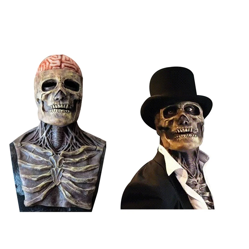 

Новейшая биохимическая маска-скелет для Хэллоуина