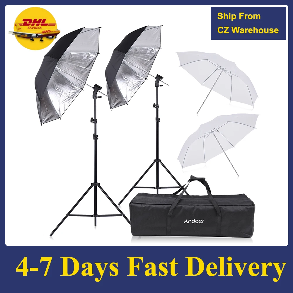 Камера Andoer флэш-памяти которые светильник зонт из мягкого материала для