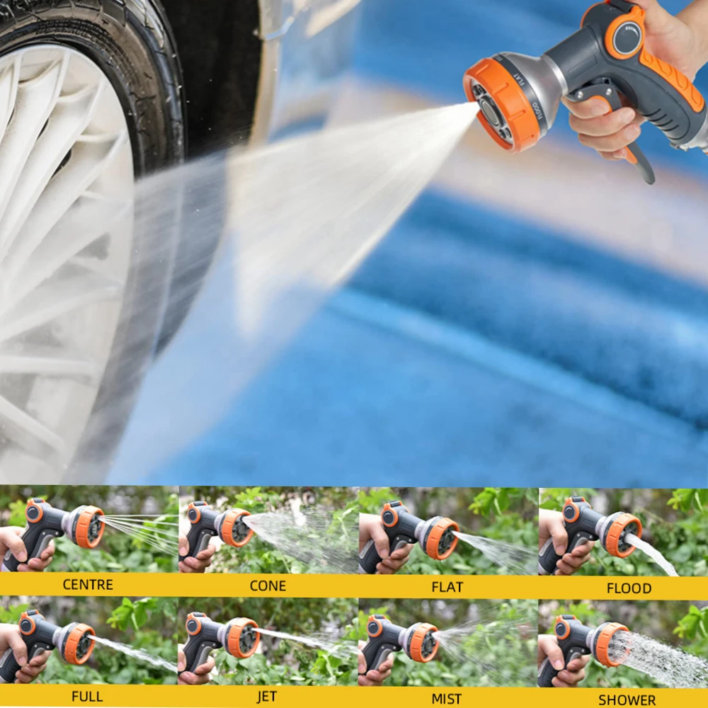 6 шт./компл. садовый водный пистолет набор 8 узор ручной высокого Давление