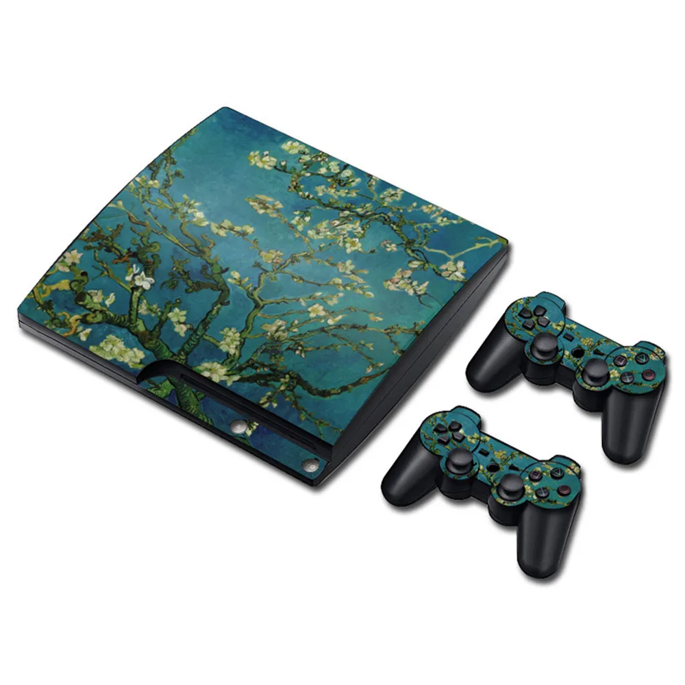 Камуфляжная консоль для ps3 slim Stickers 2 Cover Console controller | Электроника