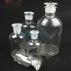 Прозрачный стеклянный флакон с узким горлышком, 60 мл, 125 мл, 250 мл, 500 мл, 1000 мл, 2500 стеклянная посуда