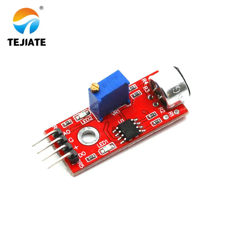 Красная плата модуля датчика звука 1 шт. | Обустройство дома