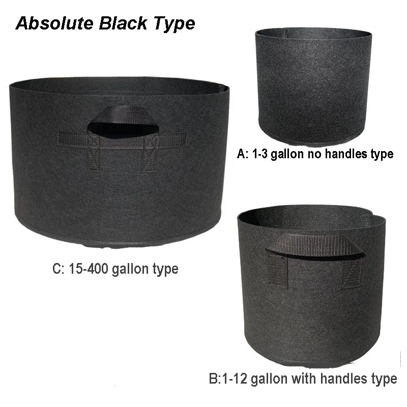 Женский горшок из нетканого материала с ручками экологически чистый мешок для