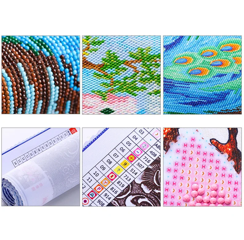 

New 5d DIY diamond painting Flowers Animals tiger cross stitch kits Full drill Tiger Lion Leapord embroidery wall sticker