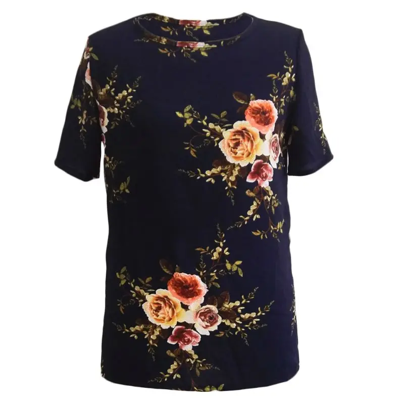 Летняя женская Повседневная Блузка с коротким рукавом и вырезом лодочкой