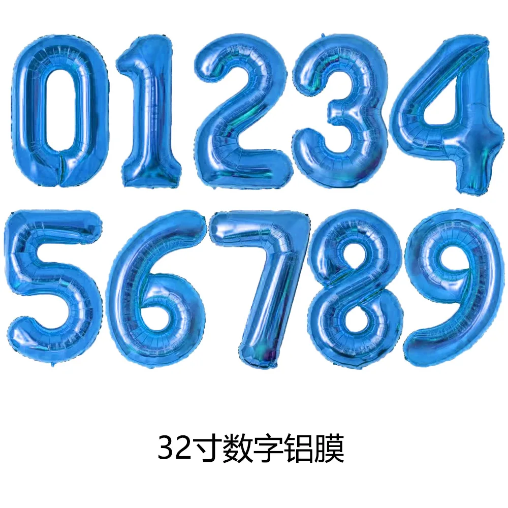 

SLMengGUO cartoon Shark Whale Dolphin Latex Aluminum Film white/blue Balloon Set Ocean Theme Children Birthday Party Decoration