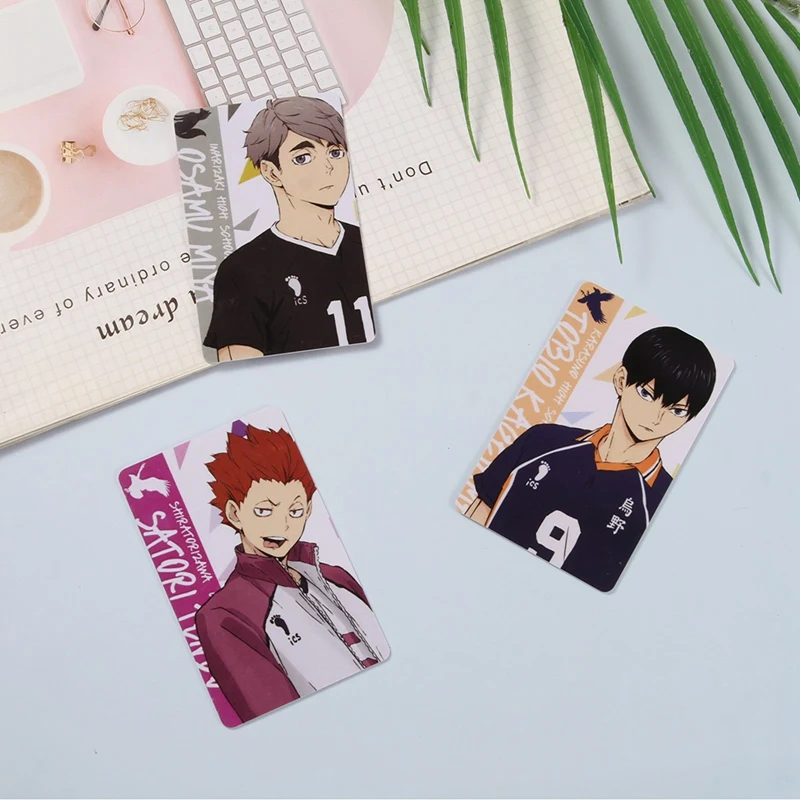 Аниме Haikyuu! Фигурки хинаты шойо карточки с символами IC-Карты детские игрушечные
