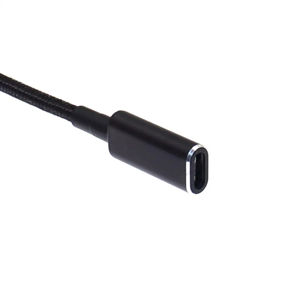 65W 90W Type-C Female to 7.4x5.0mm Male PD Charger Connector USB Type C Fast Charging Cable Laptop Adapter Converter for HP DELL |