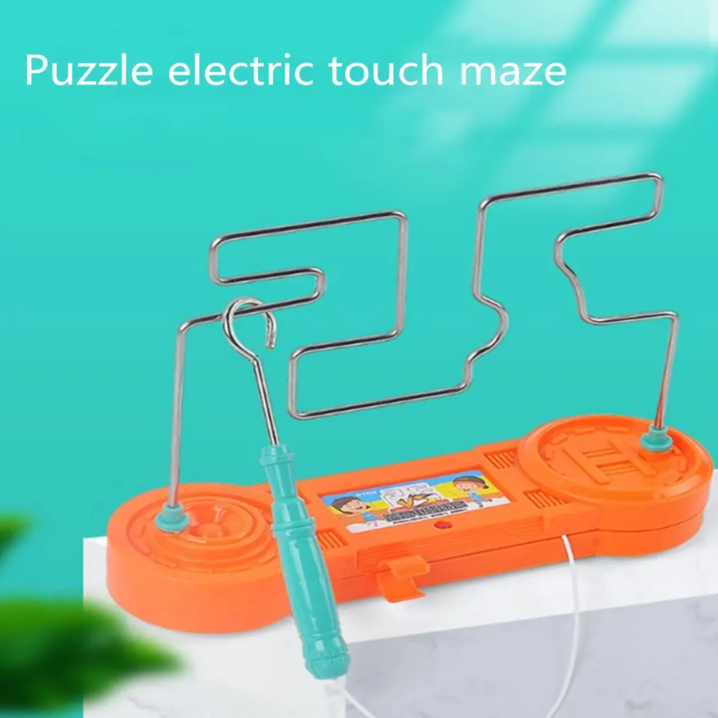 Juego de rompecabezas cl&aacute;sico para ni&ntilde;os Vs, juguete de ciencia, laberinto el&eacute;ctrico, juego de mesa de entrenamiento de enfoque Vs, juguetes el&eacute;ctricos, regalo de cumplea&ntilde;os-2