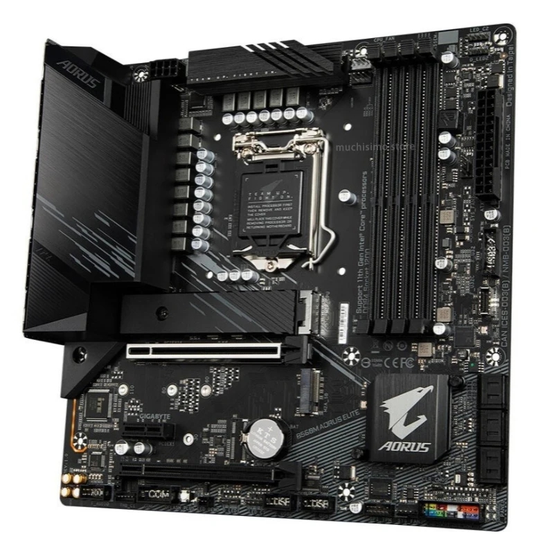 Bestellen LGA 1200 Gigabyte B560M AORUS ELITE Motherboard LGA 1200 Unterstützung 10th/11th-Gen CPU DDR4 128GB PCI-E 4,0 M.2 B560 Placa-Mãe 1200