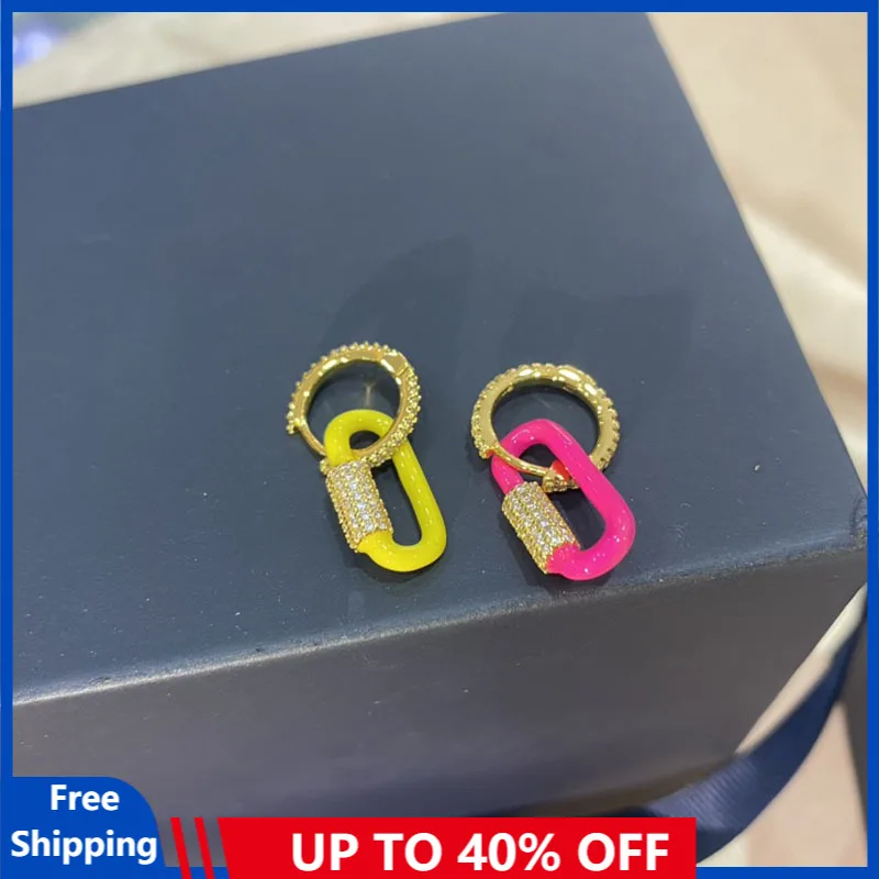 

Luxury Brand 1:1 Copy, High Quality Monaco Jewelry July New Truly 925 Sterling Silver Earrings Women Light Luxury Charm Gift