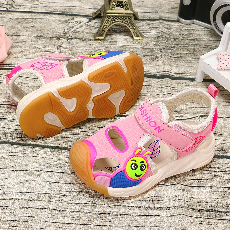 Детская обувь с закрытым носком брендовые ортопедические сандалии из