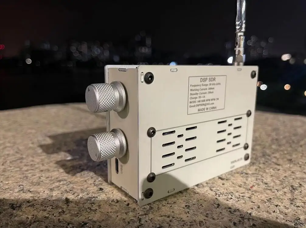 1 10d Hifi аудио 50 кгц-2 ГГц MALAHIT SDR DSP приемник радио AM/SSB/NFM/WFM с динамиком 3 5 &quotэкран |