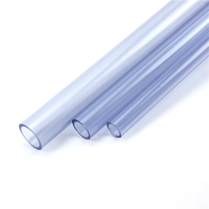 Transparent tube UPVC Pipe Hi-quality Water Supply Irrigation Fish Tank PVC Aquarium 1 Pcs (50cm) | Обустройство дома