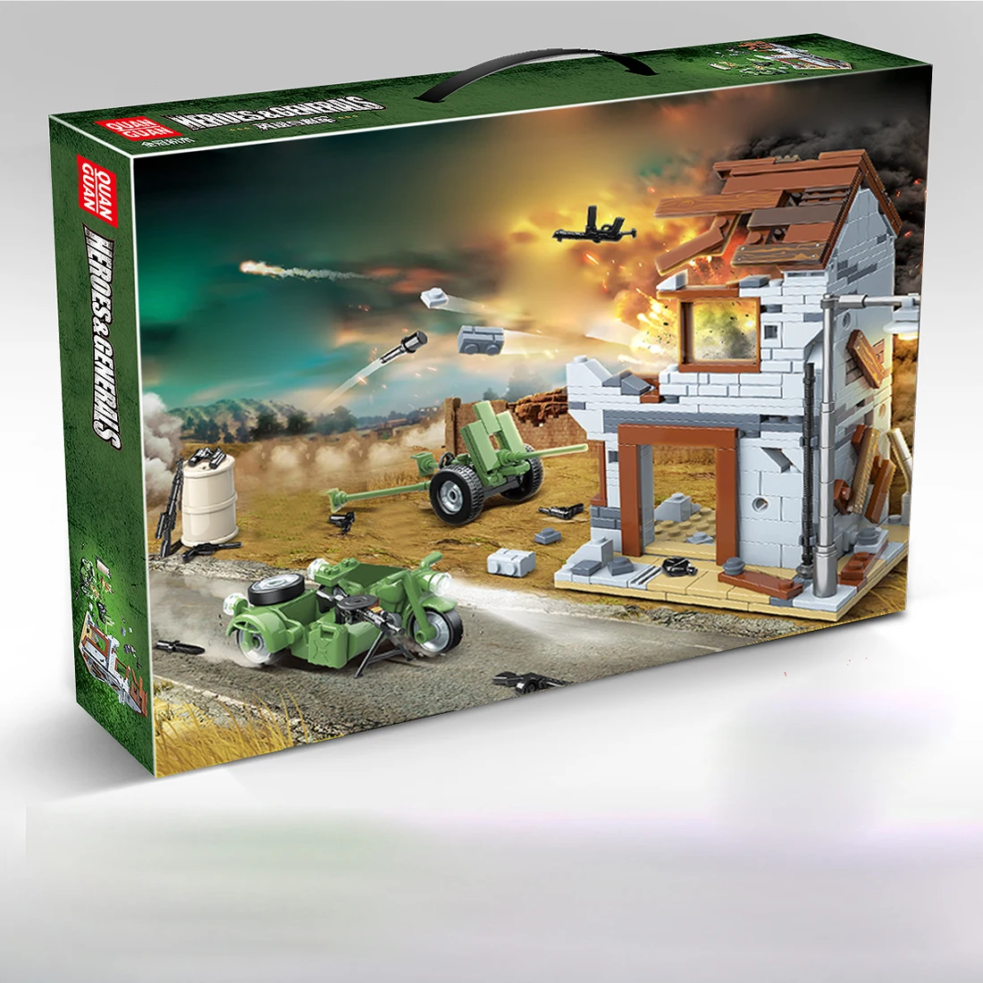 371 шт. Детский конструктор классические войны|Блочные конструкторы| |