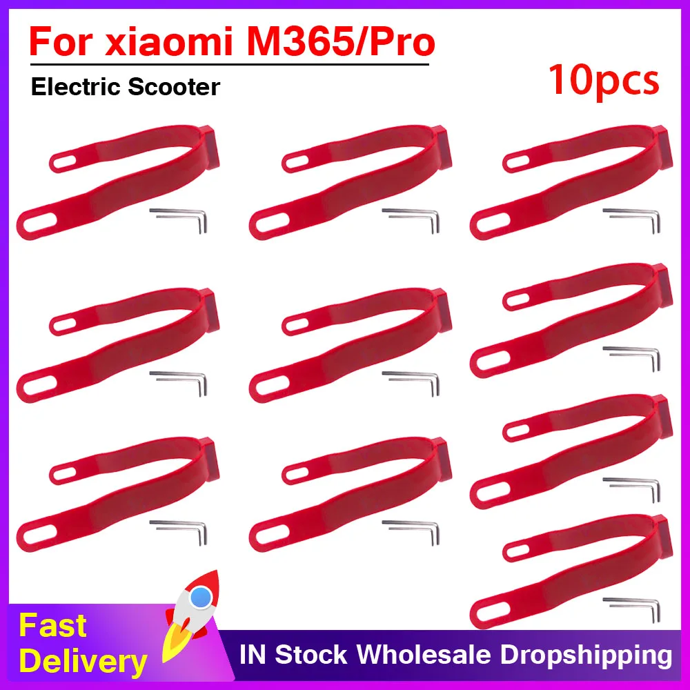 

10pcs Scooter Rear Fender Mud guard Support Protection Cable For Xiaomi M365 Replacement Parts 8.5 inch 10 inch Accessories
