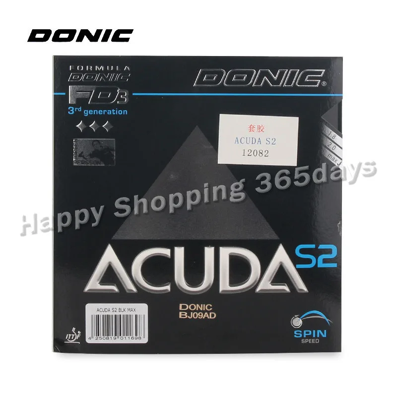 Donic ACUDA S2 Pips-inTable Tennis Rubber Ping Pong Pimples in With Sponge Tenis De Mesa | Спорт и развлечения